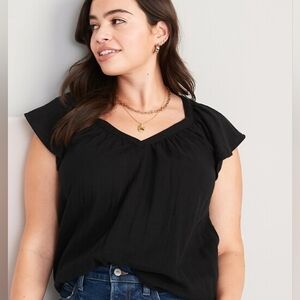 EUC! Old Navy Black Women's Blouse